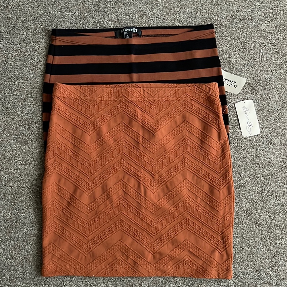 New never use forever 21 mini skirts